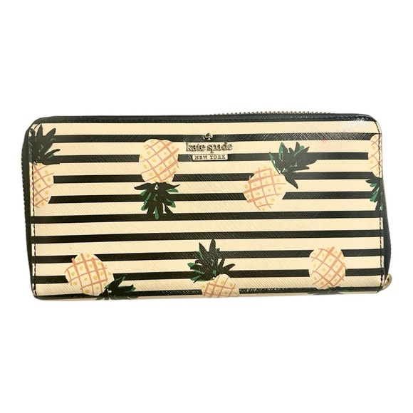 Kate Spade Cameron Street Pineapple Wallet - Picture 2 of 7